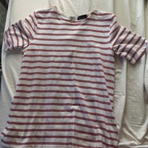 Striped short sleeve shirt